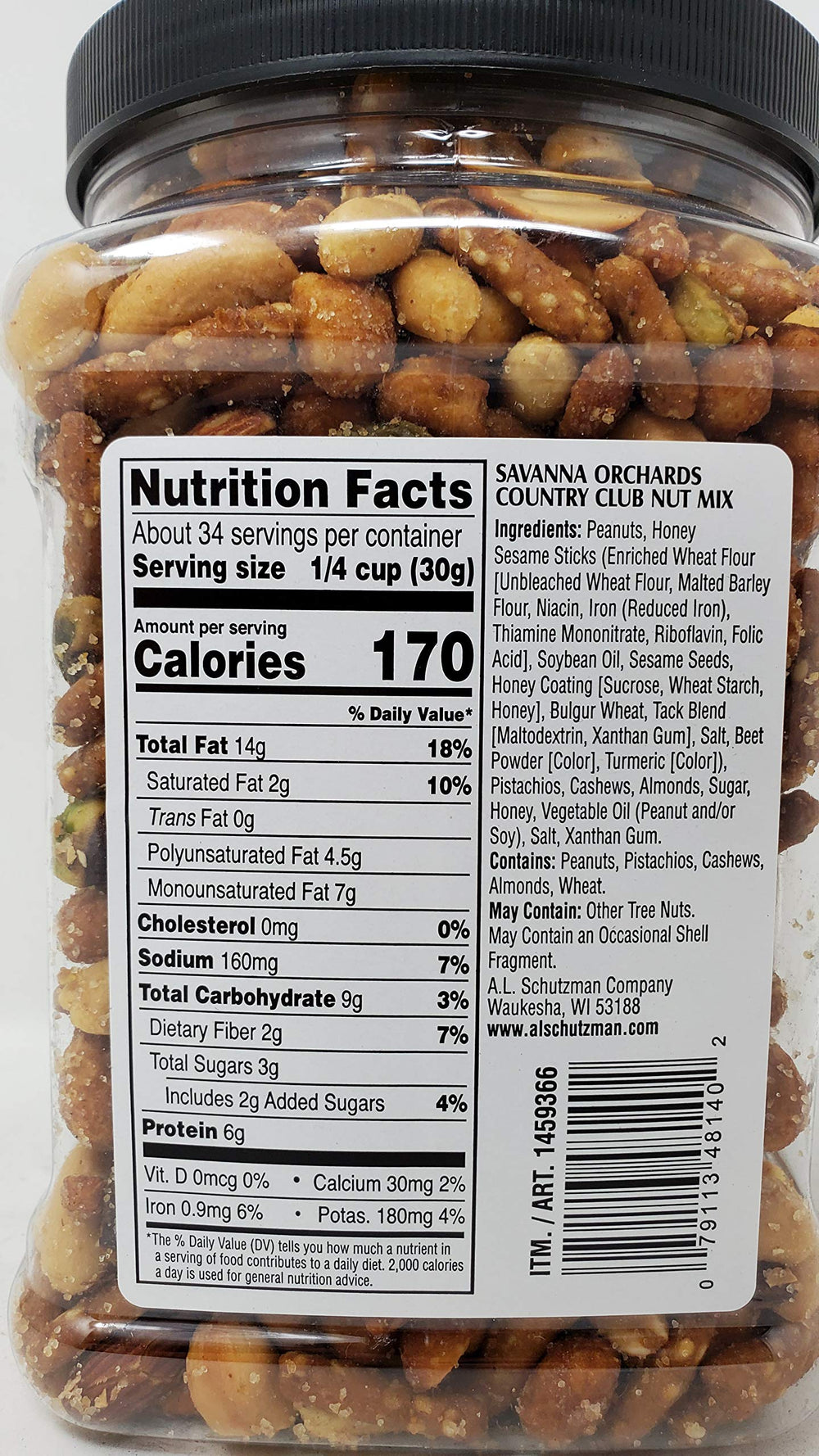Savanna Orchards close-up bowl of mixed nuts highlighting texture and fresh crunch benefit
