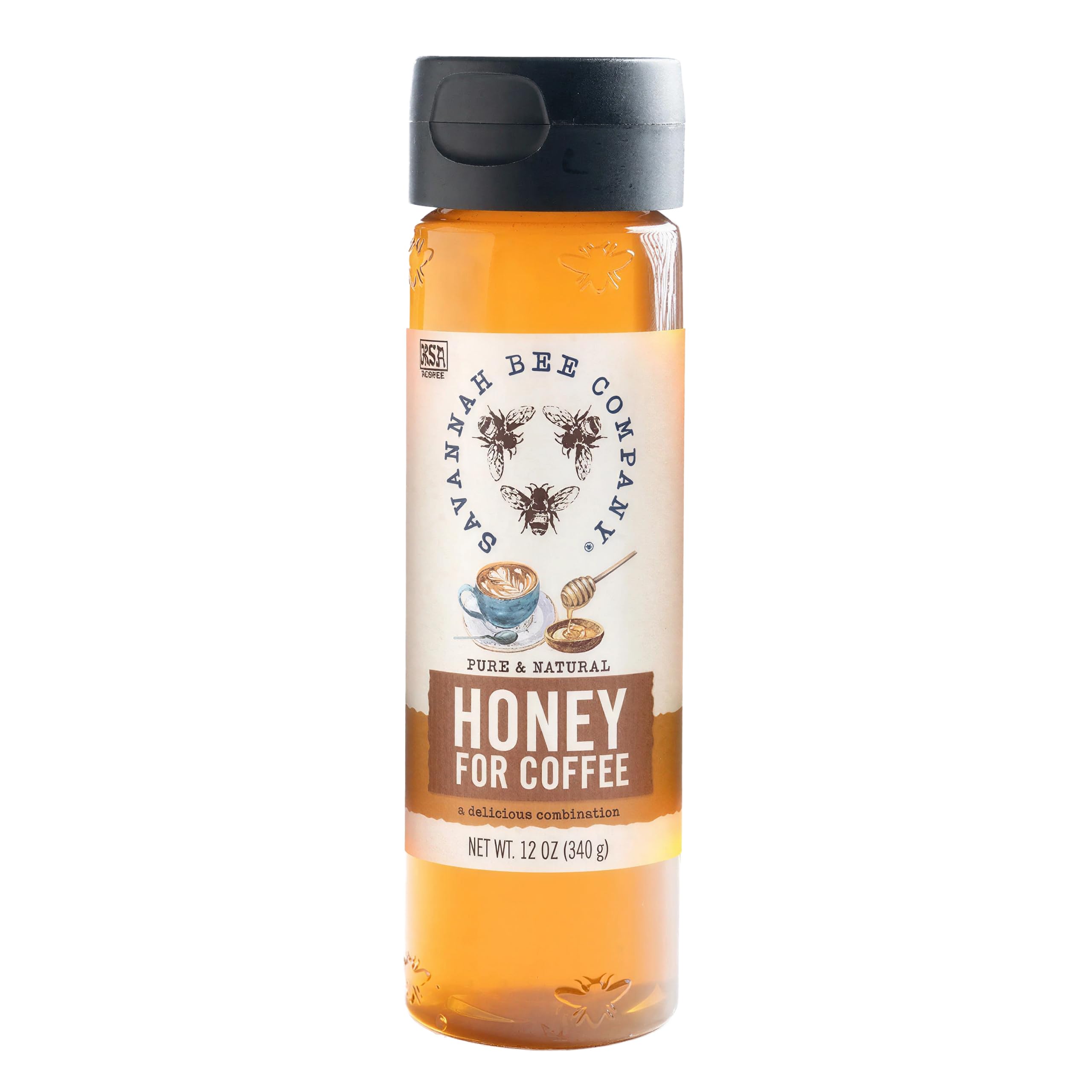 Savannah Bee Company jar back with nutritional label helping informed choices