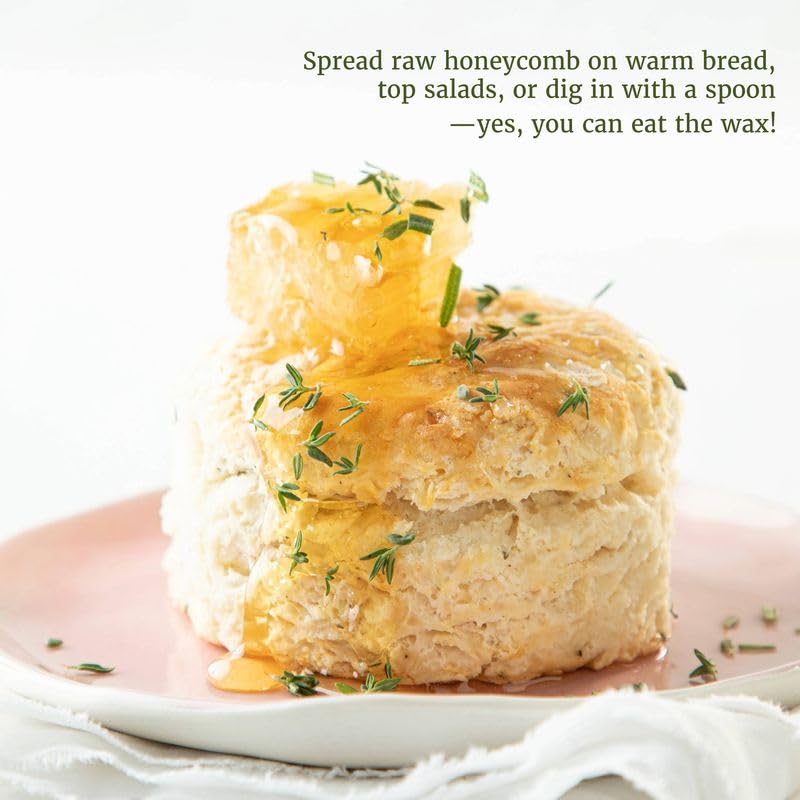 Savannah Bee Company honeycomb on serving board ideal for entertaining
