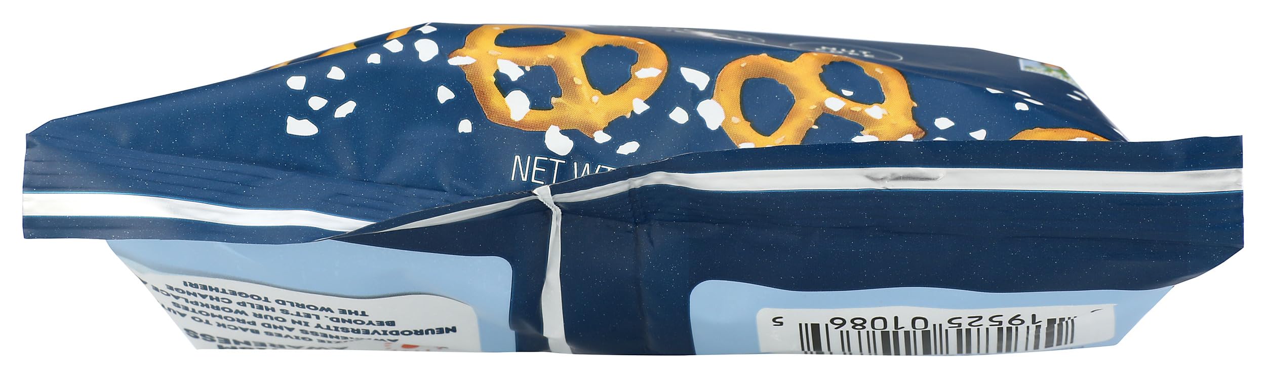 Savor By Susie bag next to hand and ruler showing 6.5oz portion size clarity