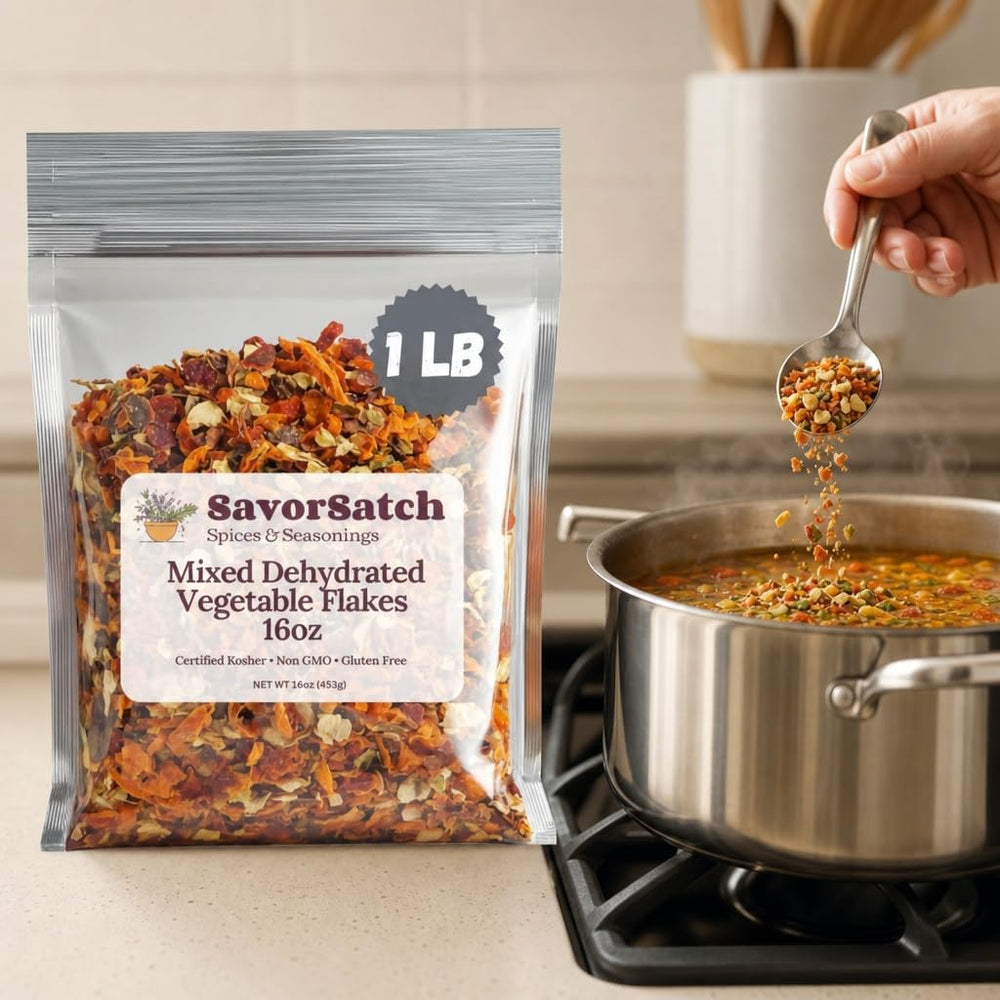SavorSatch pouch beside scale demonstrating lightweight 16oz pack benefit