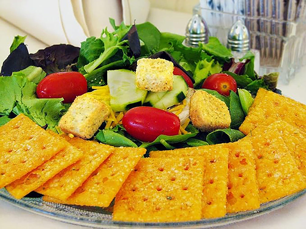 Savory Fine Foods ingredient label close-up helping check allergens