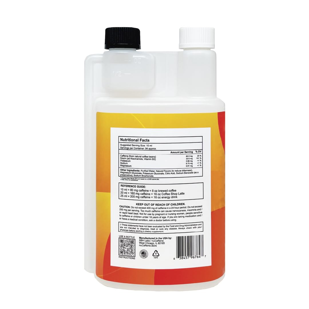 SBH Labs nuCaffeine Ultra dissolving in water to create an energy drink