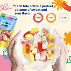 Scandylicious BUBS displayed in a bowl at a party, adding color and convenience to events