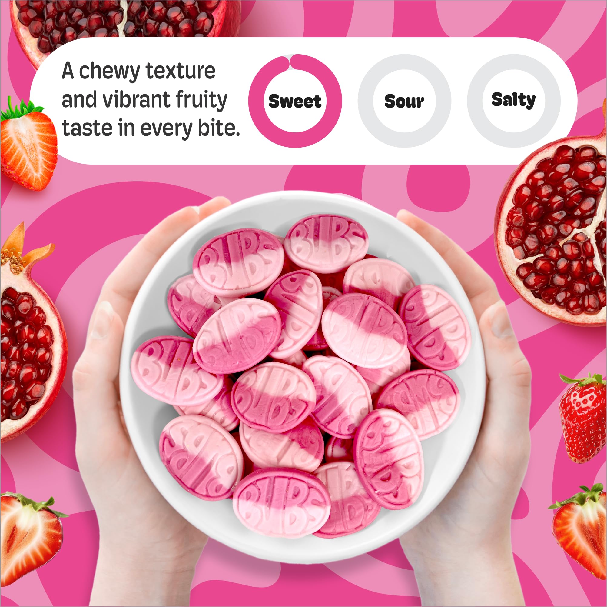 Scandylicious Bubs lifestyle shot of snacking hand, convenient on-the-go treat