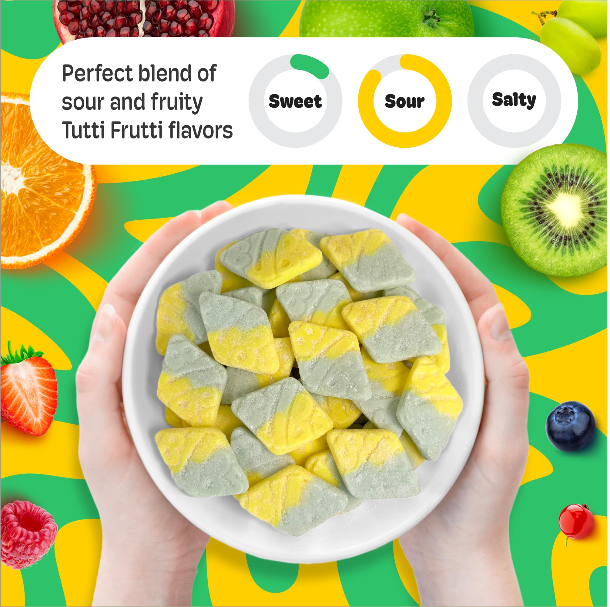 Scandylicious bowl display of rhombs ideal for parties and sharing
