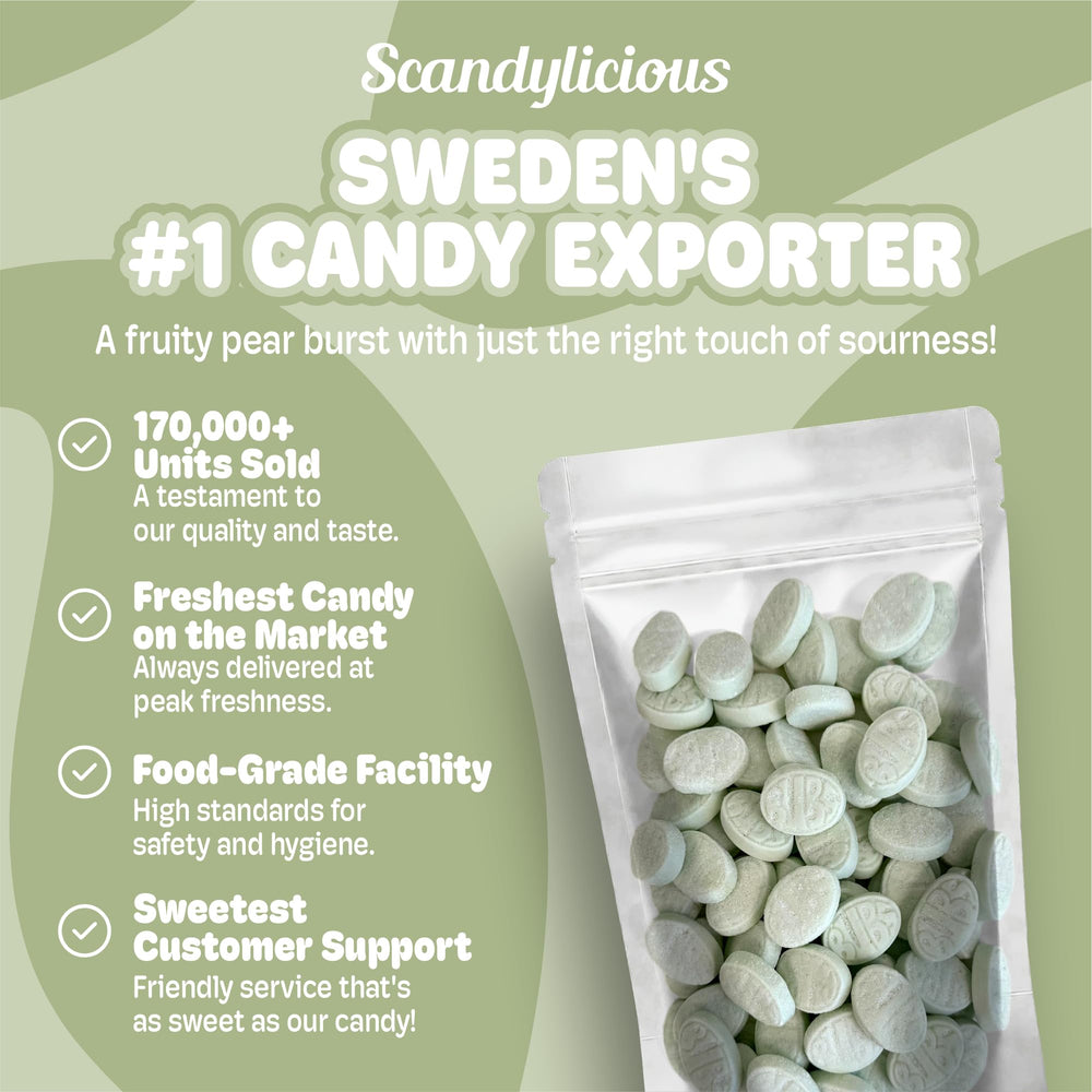 Scandylicious hand holding ovals demonstrating bite-sized convenience