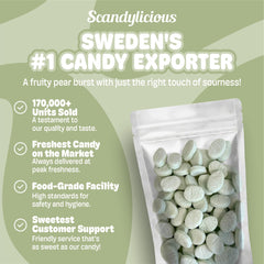 Scandylicious hand holding ovals demonstrating bite-sized convenience