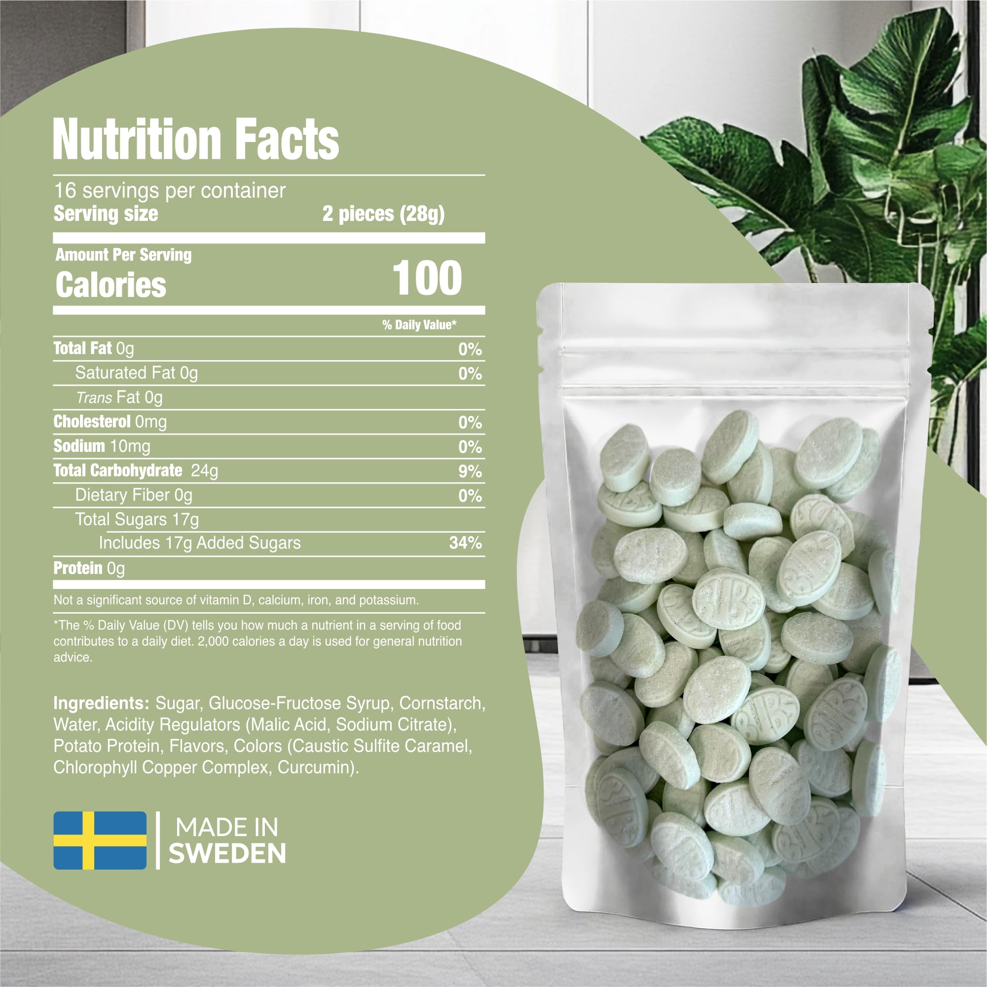 Scandylicious ingredient list view showing transparent sourcing benefits