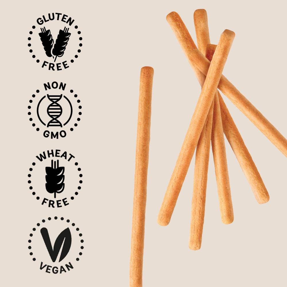 Schär breadsticks nutrition label close-up showing ingredient clarity and details
