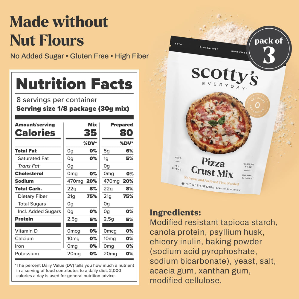 Scotty's Everyday close-up of dough texture highlighting crispness