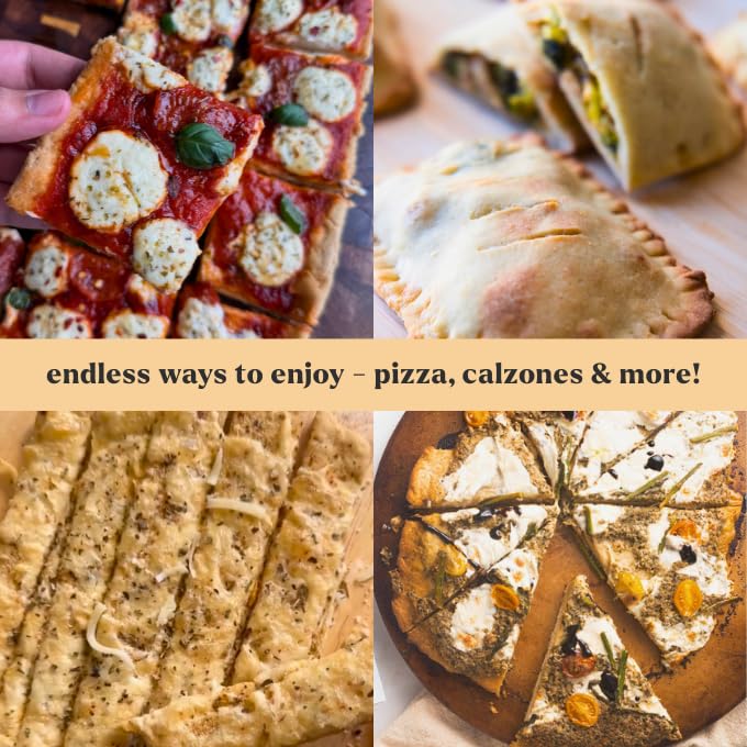 Scotty's Everyday portion comparison illustrating single pizza size