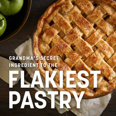 SCP South Chicago Packing flaky pie crust detail demonstrating superior flakiness benefit