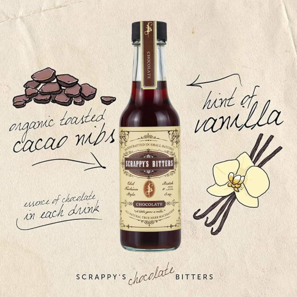 Scrappy's bitters dashes into an Old Fashioned enhancing cocktail depth and balance