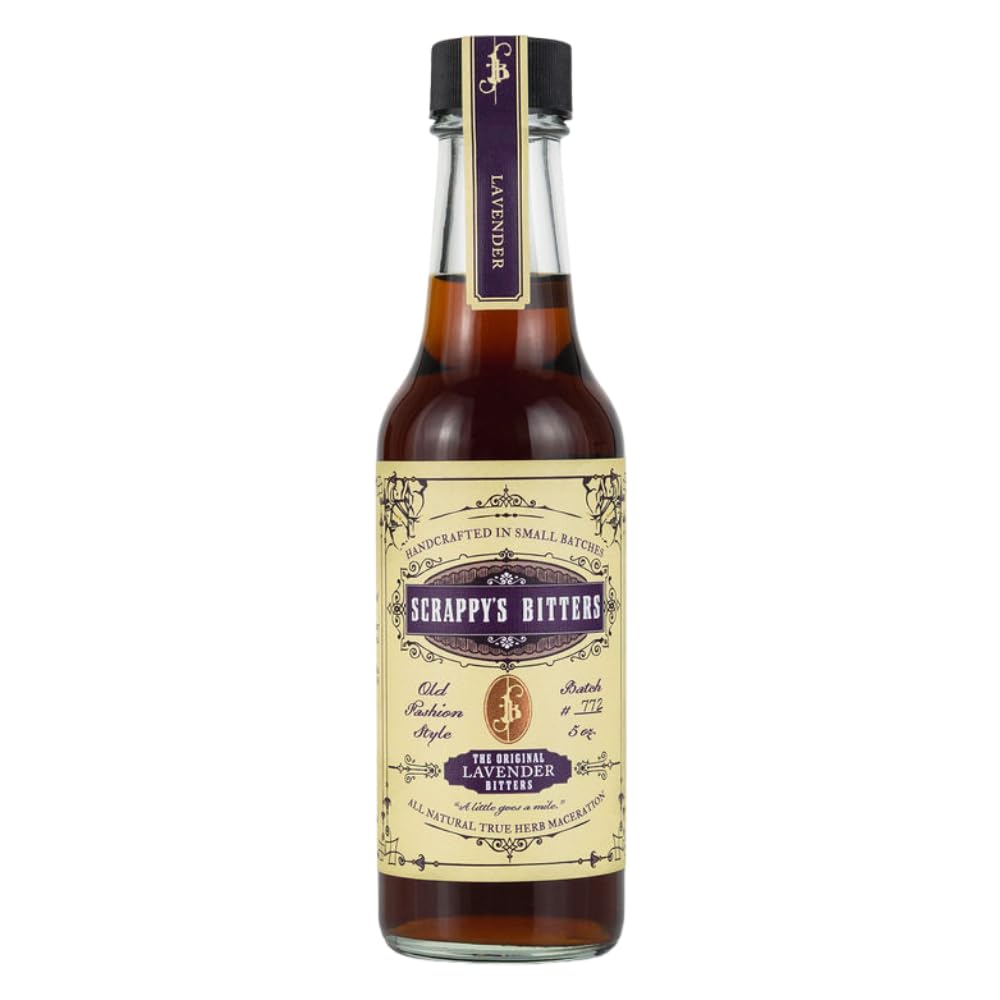 Scrappy's Lavender front label showing organic 5 oz bottle and brand clarity