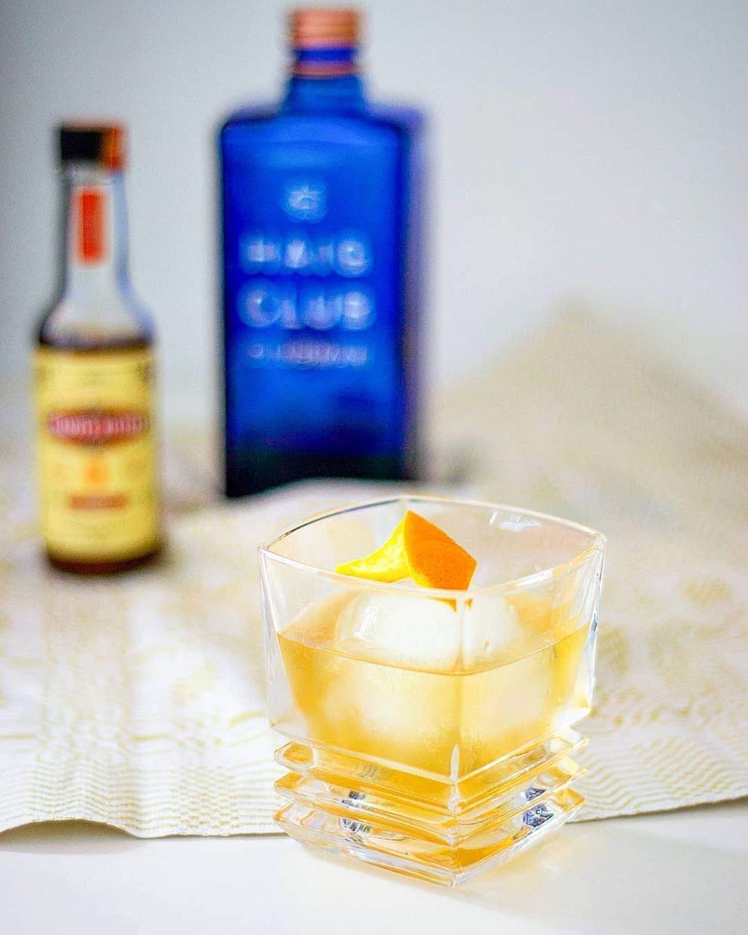 Scrappy's poured into an Old Fashioned adding bright citrus balance