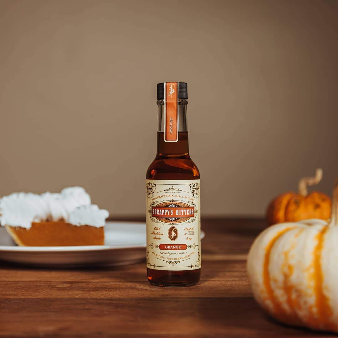 Scrappy's bottle side with visible batch number ensuring quality