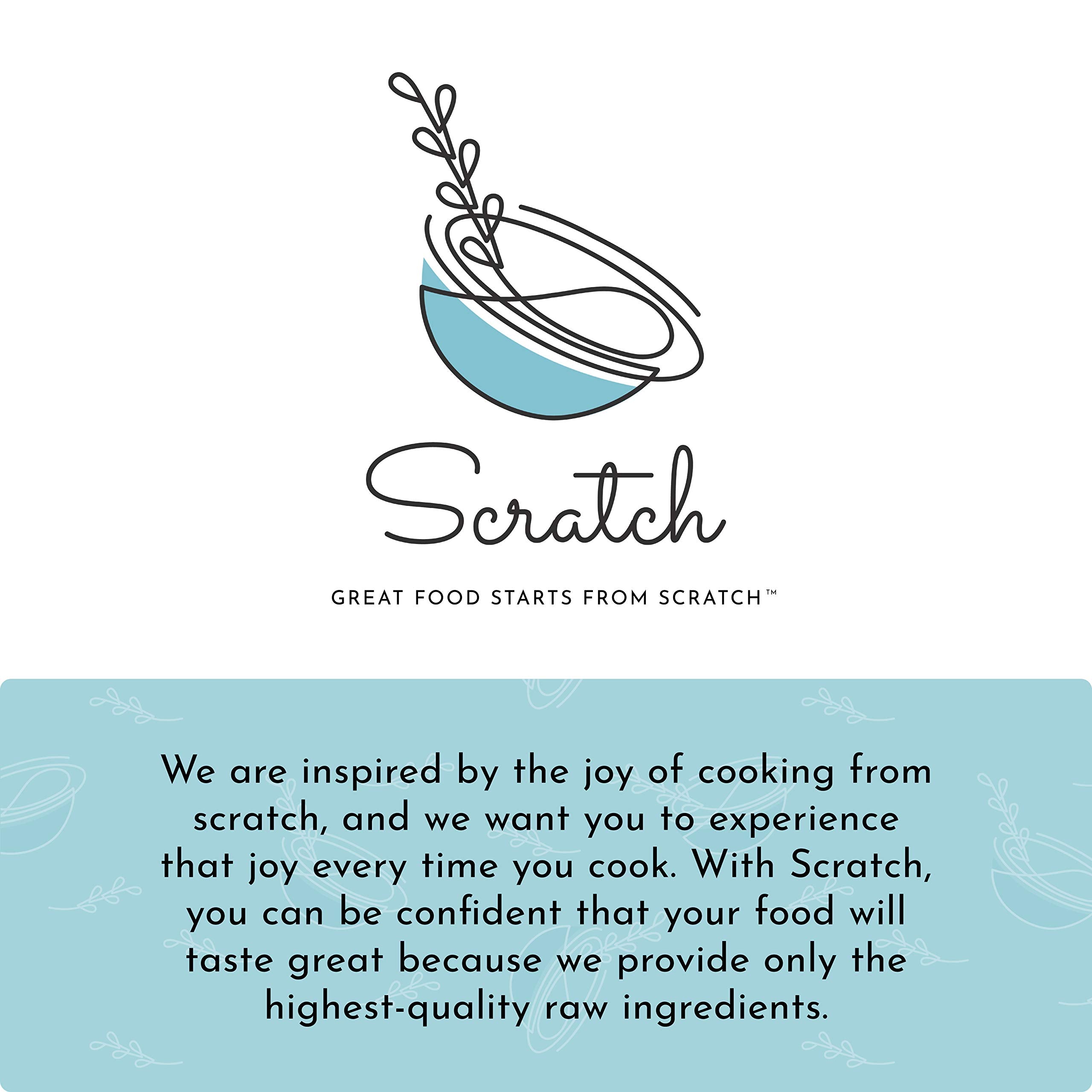 Label close-up of Scratch conditioner with directions and ingredients for easy reference