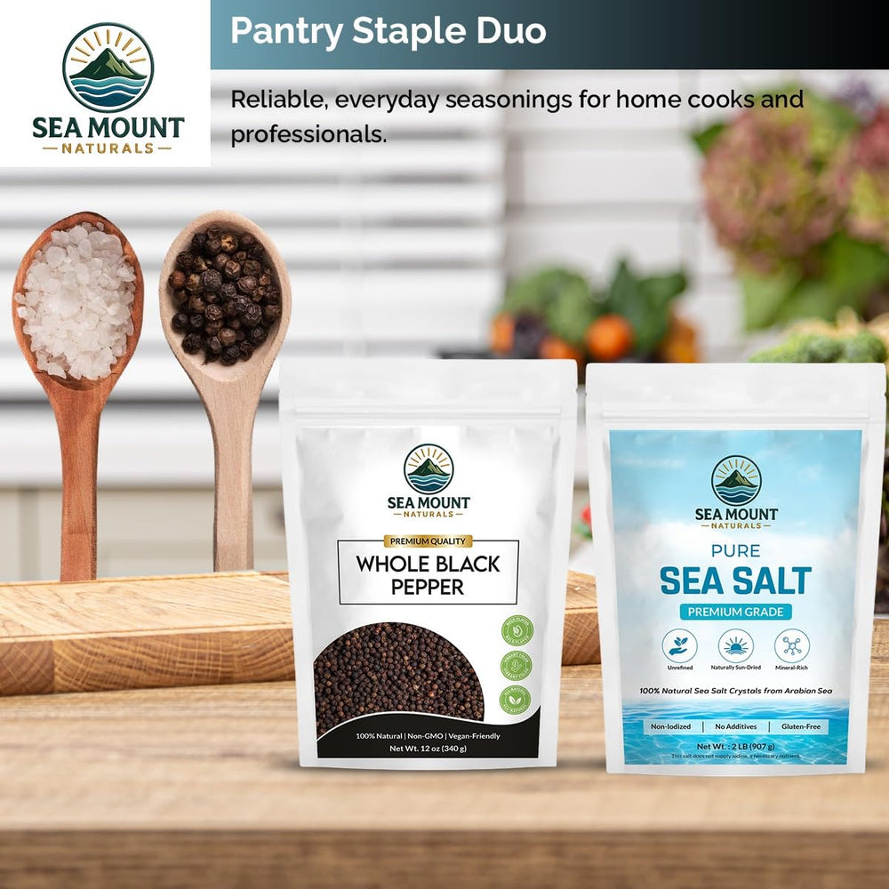 Sea Mount Naturals styled in kitchen setting showing gift-ready and everyday-use benefit