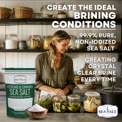 Sea Salt Superstore close-up of uniform grains ensuring consistent seasoning