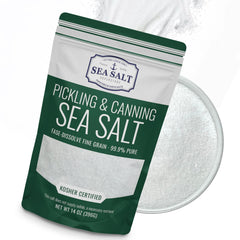 Sea Salt Superstore front packaging showing 14 oz pouch and clear labeling benefit clarity