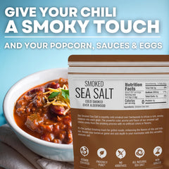 Sea Salt Superstore measured with scoop and scale for accurate seasoning benefit