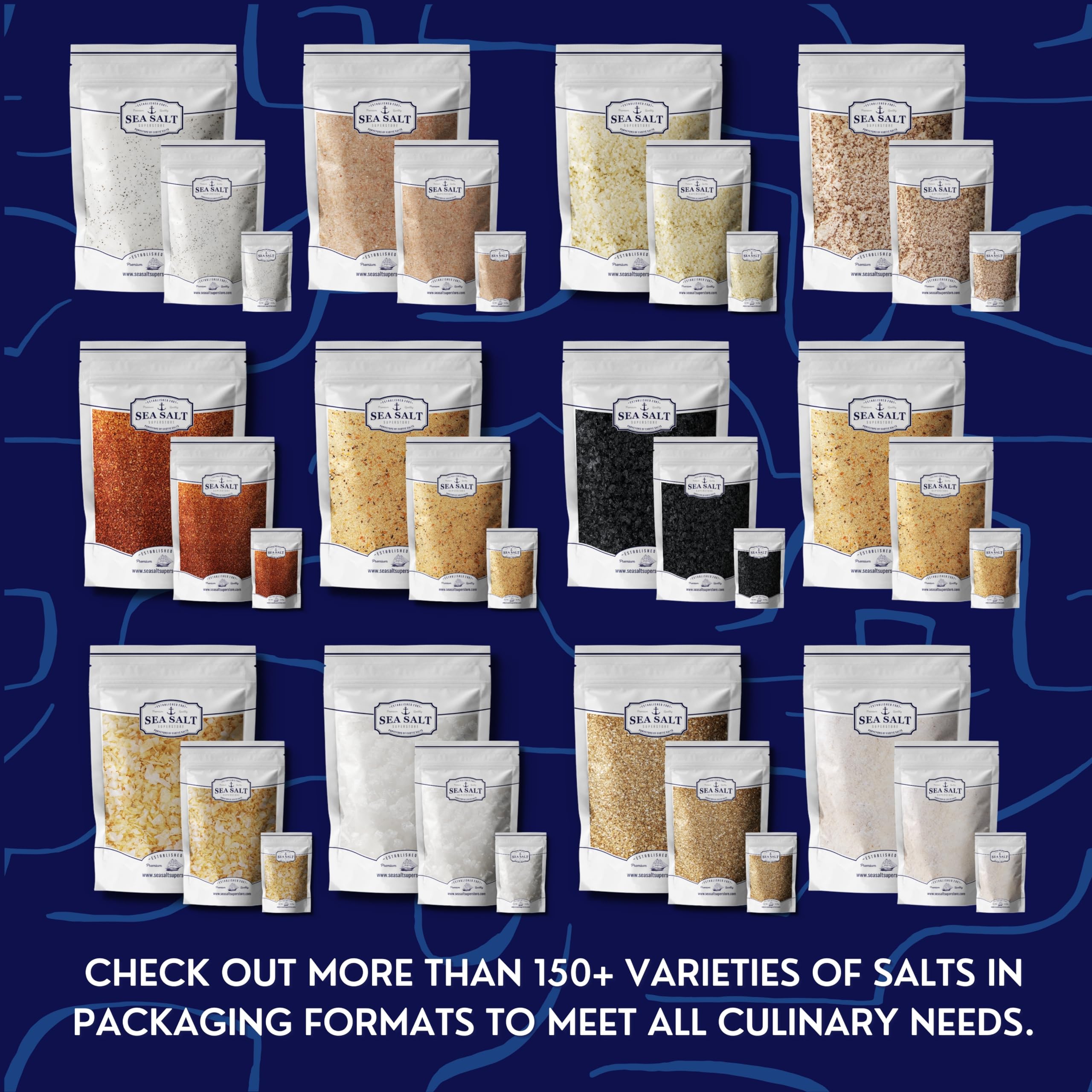 Sea Salt Superstore solar-harvest scene from Baja waters evoking sustainable sourcing and purity