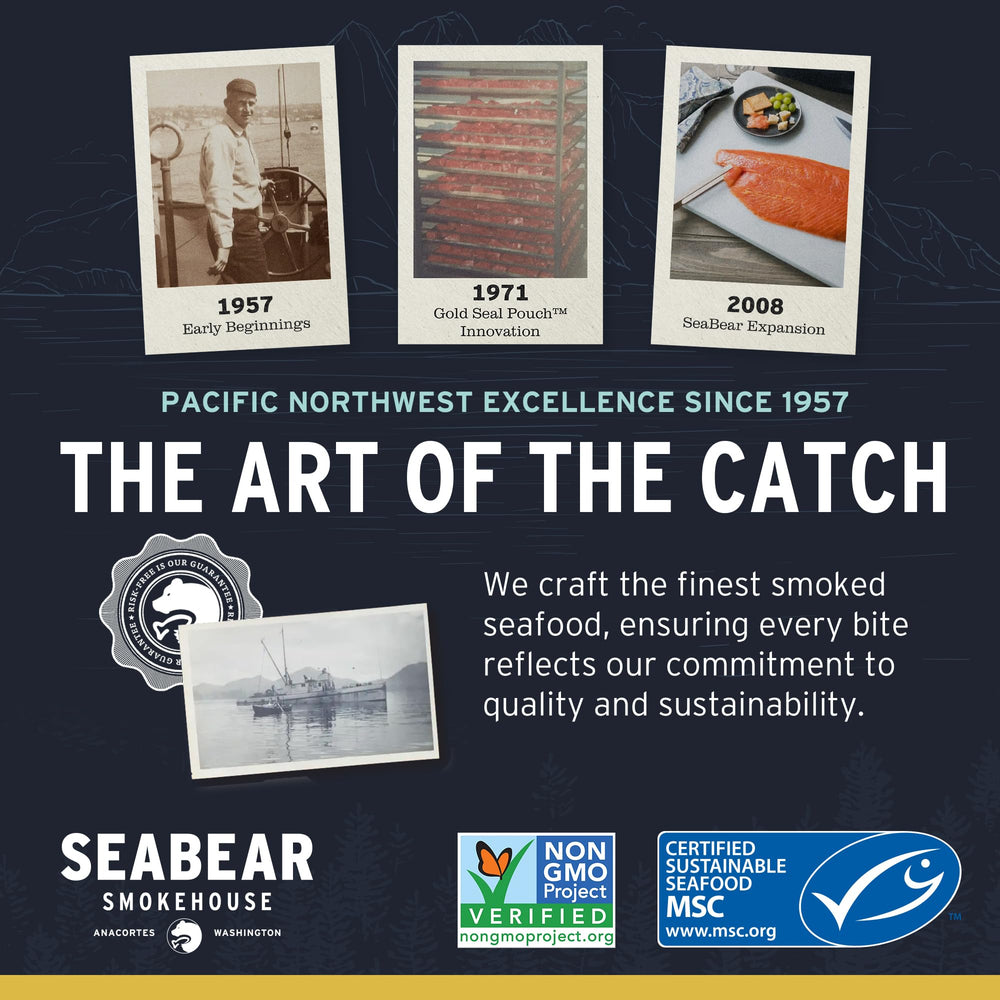 SeaBear gift box in lifestyle setting illustrating ready-to-gift convenience and appeal