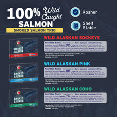 SeaBear sockeye close-up highlighting rich color and firm smoked texture for robust flavor
