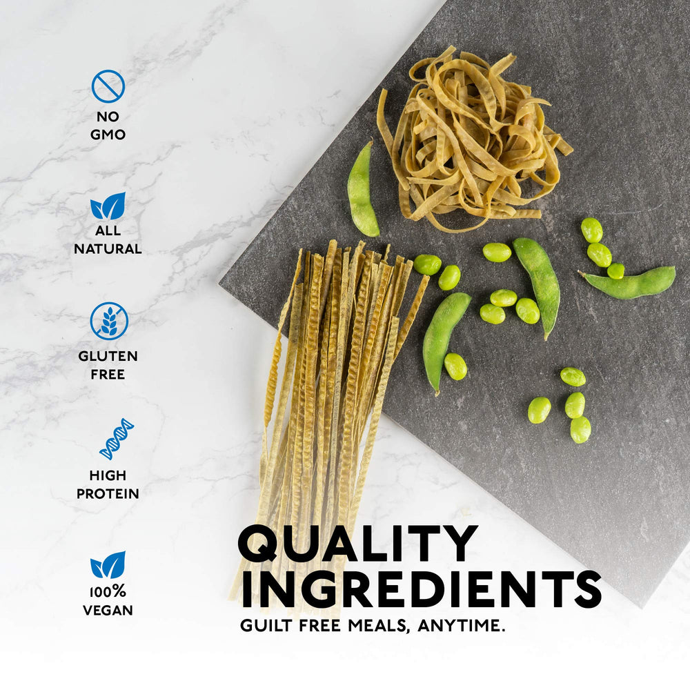 Seapoint Farms nutrition label close-up showing protein, fiber, and single-ingredient clarity