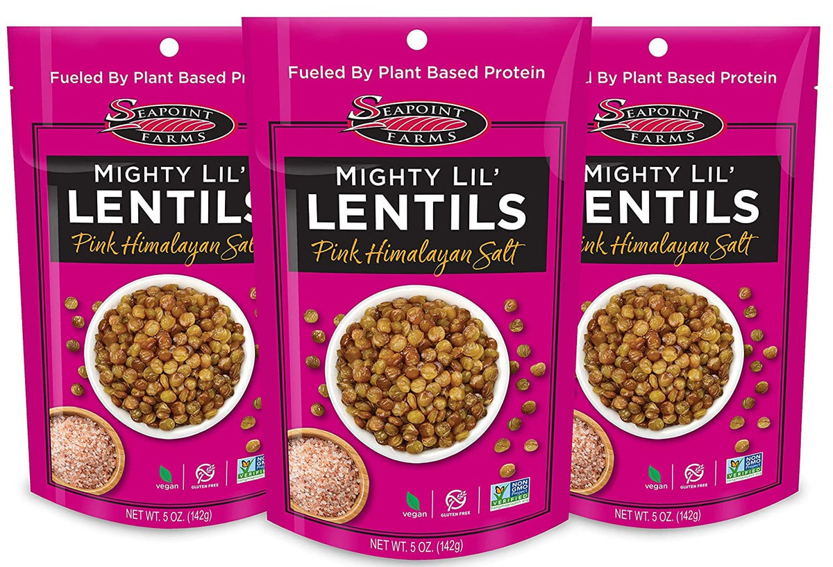 Seapoint Farms front package showing savory flavor and benefits