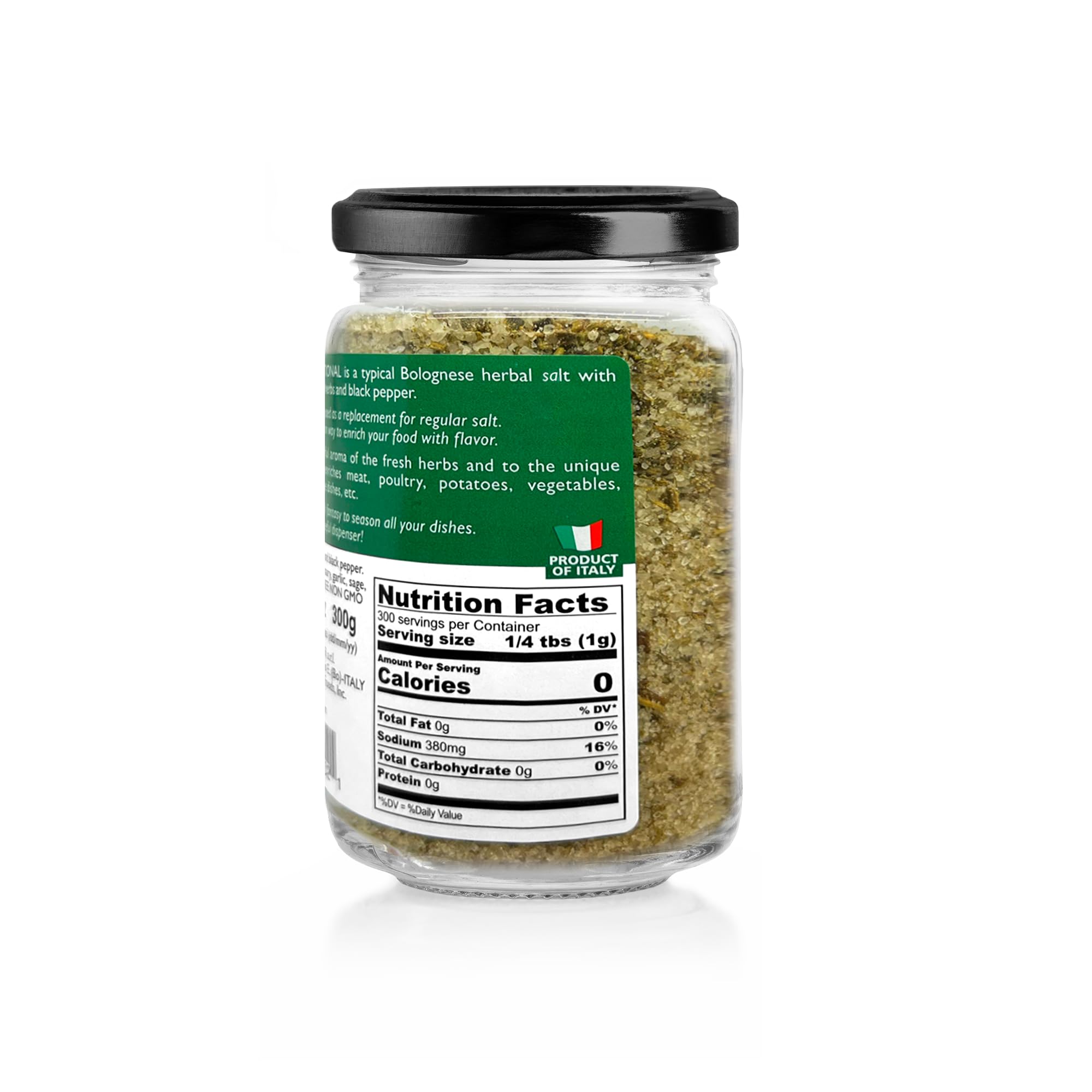 Seasonello lid and label detail highlighting ingredient clarity and freshness