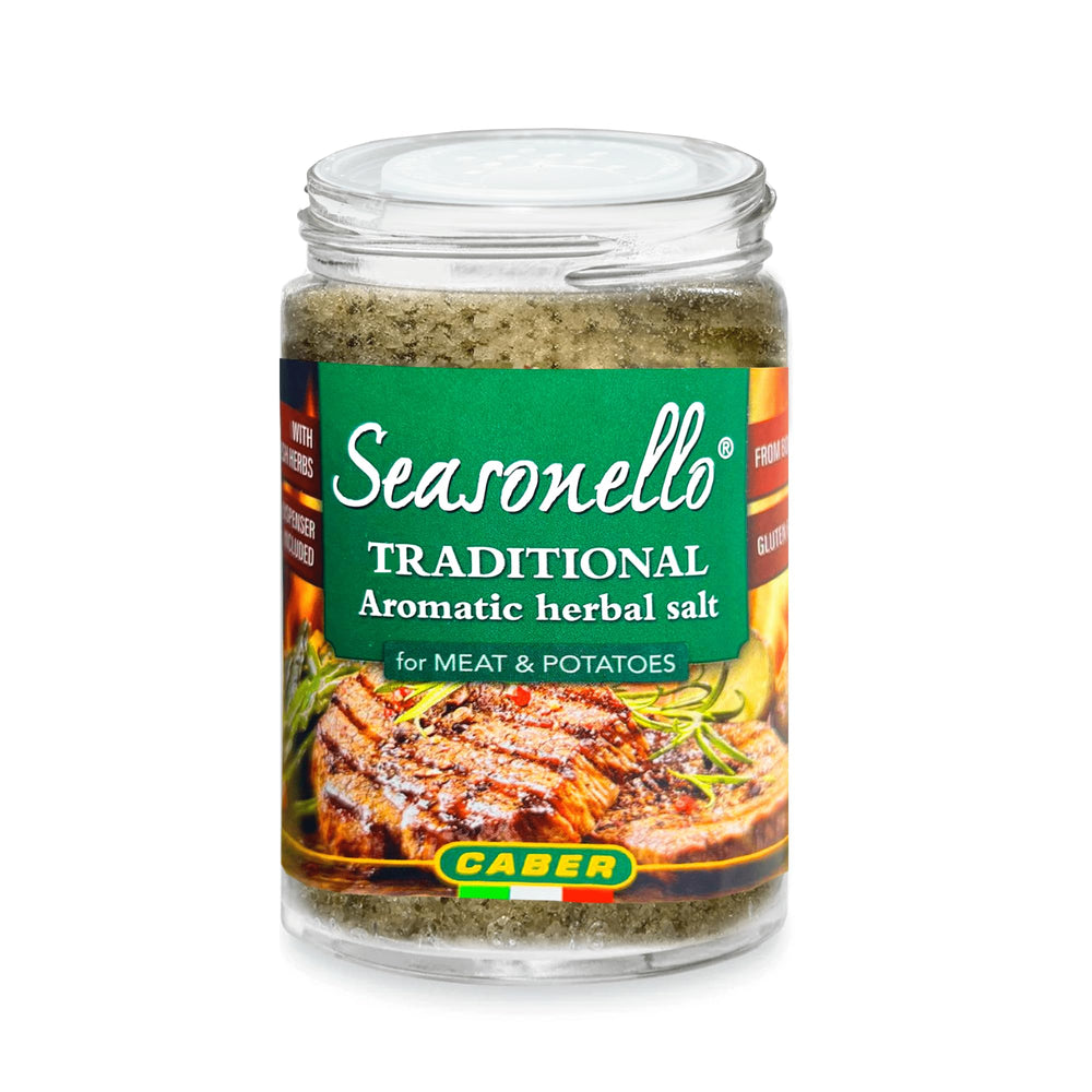 Seasonello rubbed on steak creating a savory crust and deep flavor