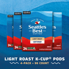 Seattle's Best Coffee K-Cup pod close-up showing pod design and freshness