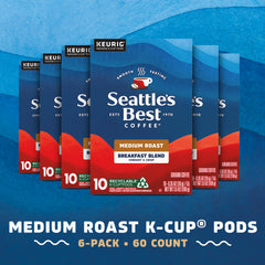Seattle's Best single K-Cup close-up highlighting easy-to-use convenience
