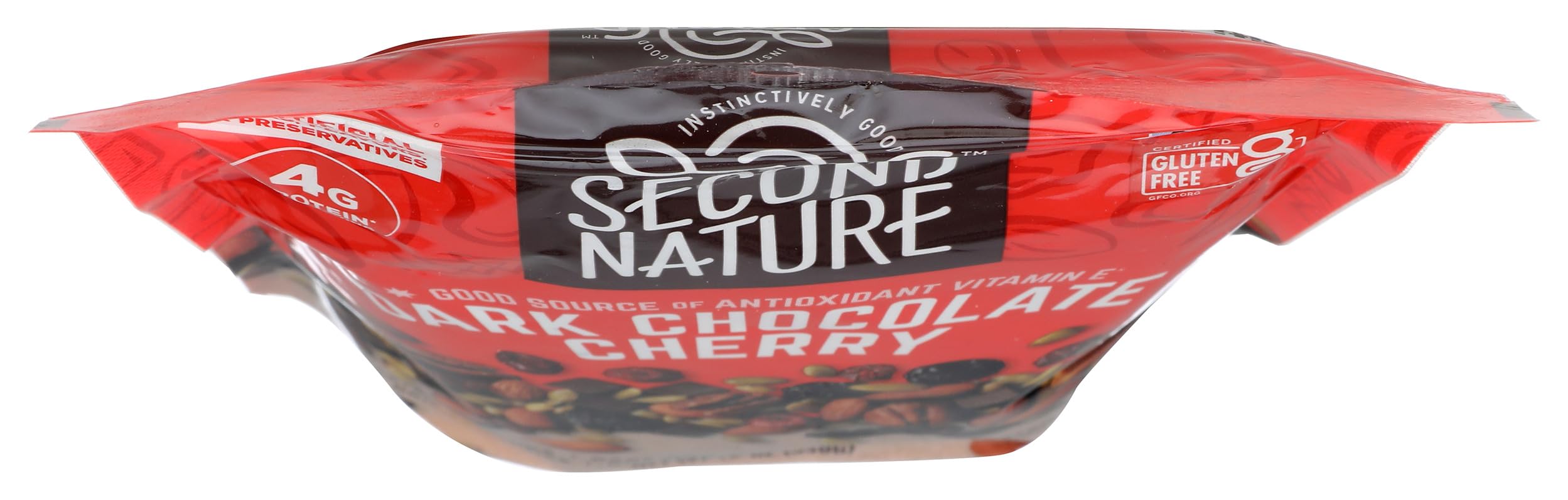Second Nature trail mix in bowl for easy serving and snack versatility