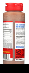 Secret Aardvark label close-up highlighting ingredients and non-GMO benefit