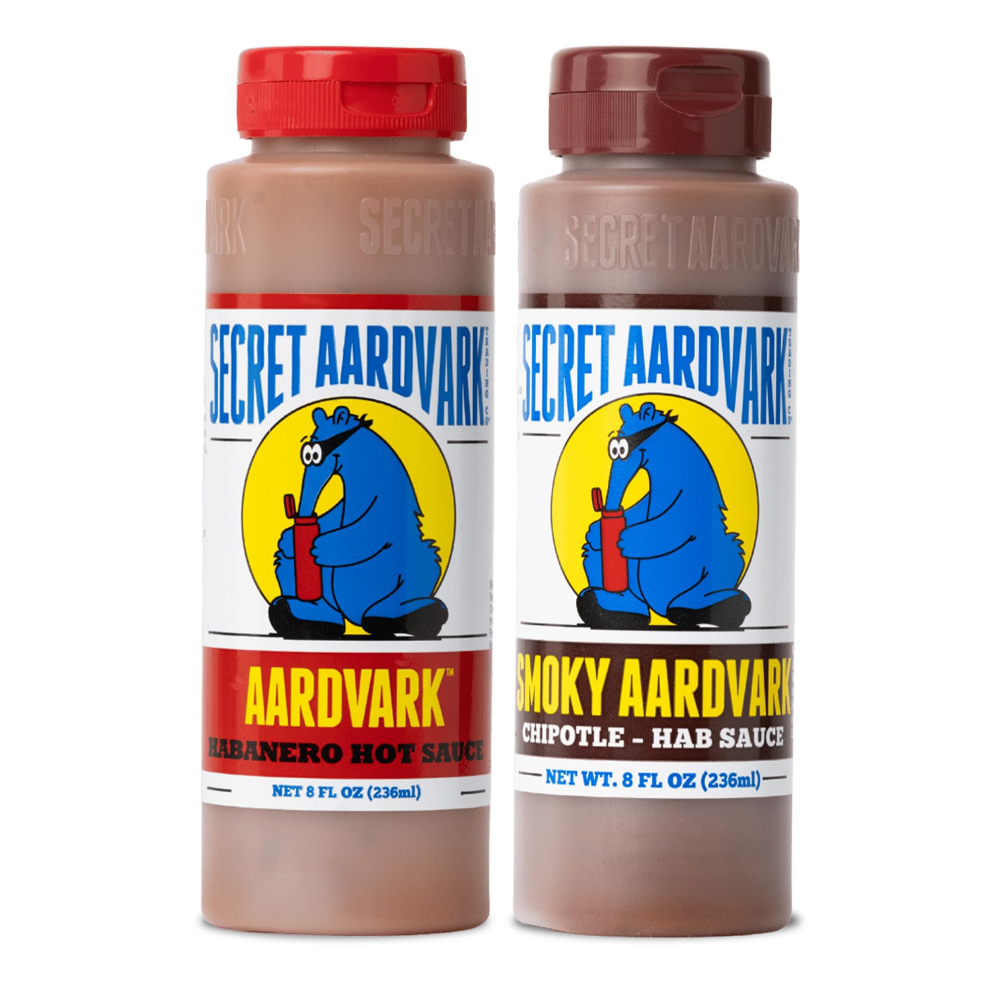 Secret Aardvark front label view showing bold branding and ingredient cues, great shelf appeal