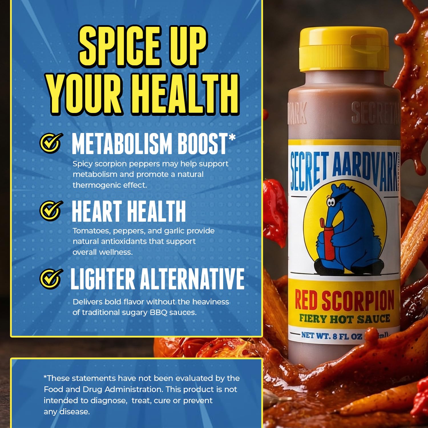 Secret Aardvark ingredients close-up showing smoked scorpion mash for authentic flavor benefit