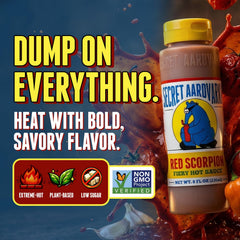 Secret Aardvark label close-up highlighting ingredients and clean-label benefit