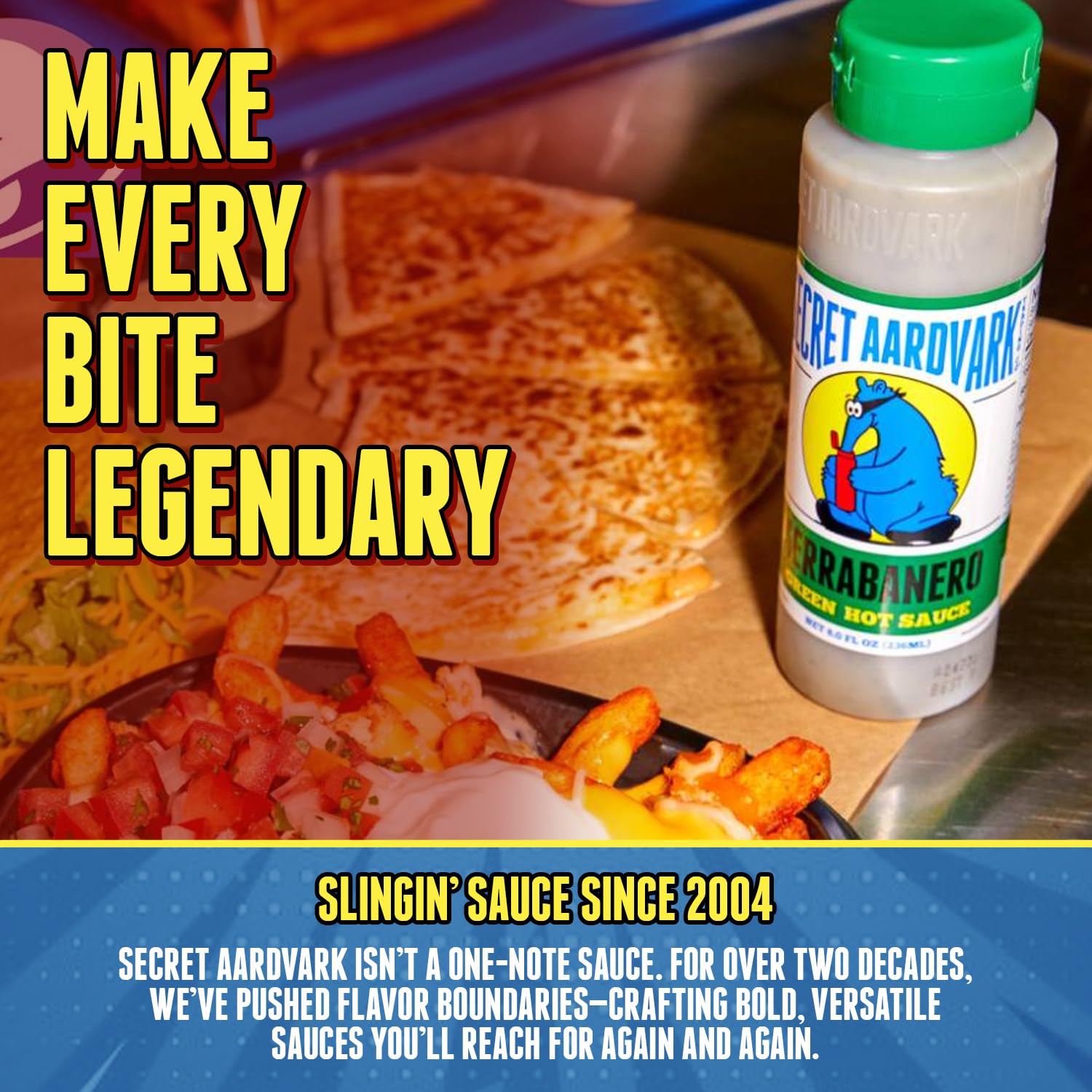 Bottle next to measuring spoon showing scale and benefit portion control for recipes