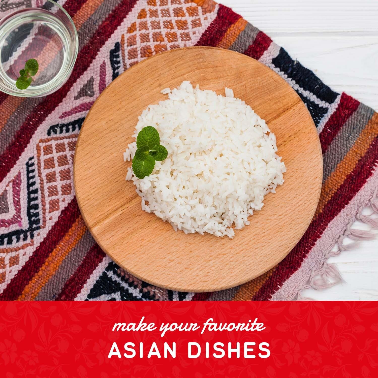 Sekka rice in a home kitchen setting demonstrating versatile use in meals