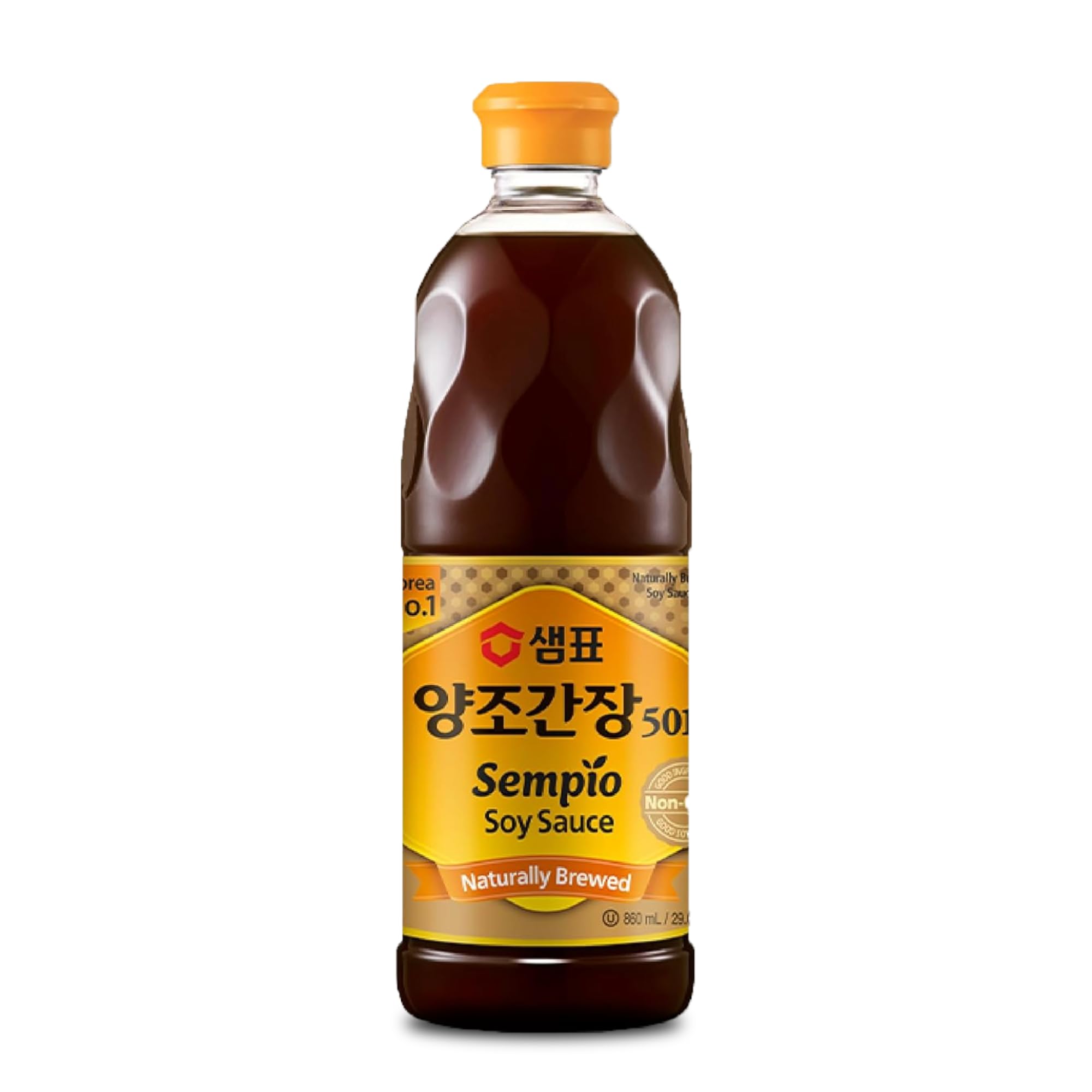 Sempio bottle front label showing brand and volume for clear identification and trust