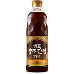 Sempio 701 front label showing premium Korean soy sauce and brand clarity