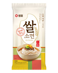 Sempio front packaging showing large 28.2 oz rice noodles, convenient pantry staple