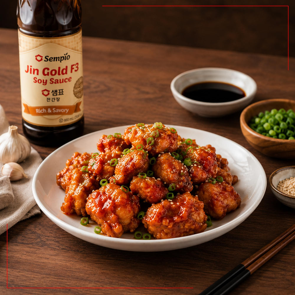 Sempio used in wok stir-fry adding heat-stable aroma and color