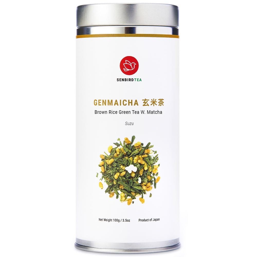 Senbird front tin showing product label and airtight seal for freshness