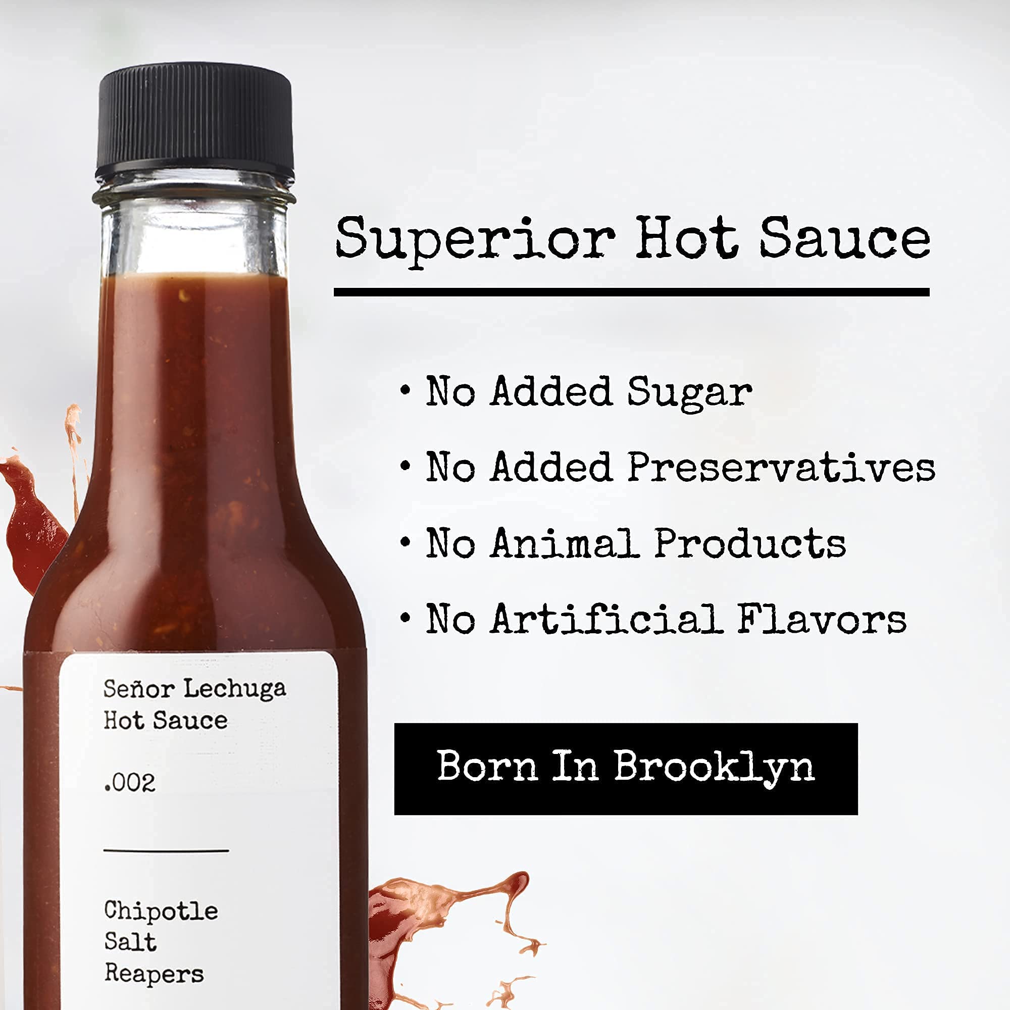 Señor Lechuga sauce pouring to show texture and vibrant color benefit