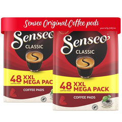 Senseo pack front view showing product and convenience