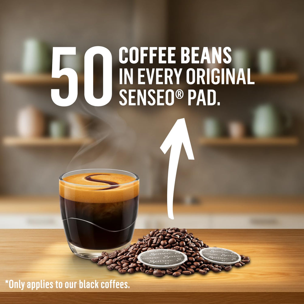 Jar of Senseo pod steeping cold brew overnight for smoother taste